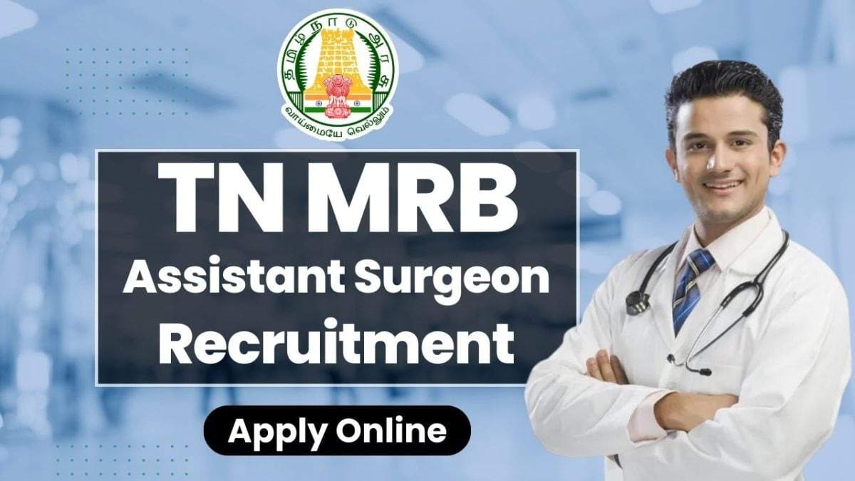 Mrb Tn Assistant Surgeon General Recruitment Apply Online For