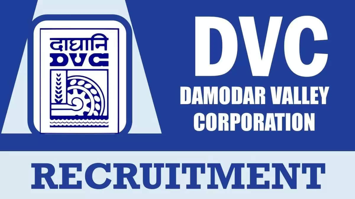 DVC JE Recruitment 2024 Apply For Junior Engineer And Mine Surveyor