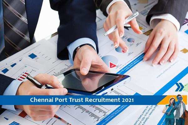 Recruitment of Deputy Chief Accounts Officer in Chennai Port Trust