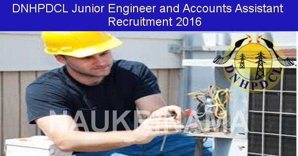 Job Alert: Engineer and Account Assistant Vacancies in DNHPDCL 2016