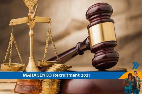 MAHAGENCO Recruitment to the post of Chief Legal Advisor