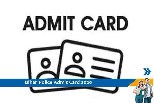 Bihar Police Admit Card 2020 – Click here for the admit card of Forest Guard Exam 2020