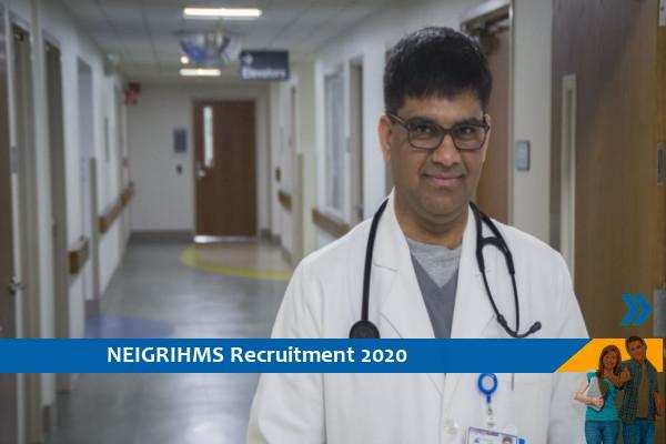 NEIGRIHMS Shillong Recruitment for Senior Resident Posts