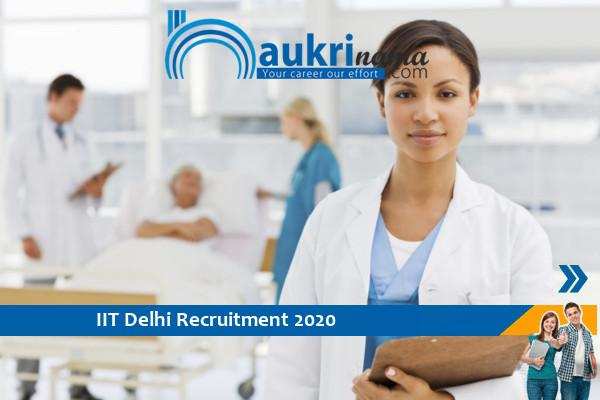 IIT Delhi Recruitment for the post of Junior Project Assistant
