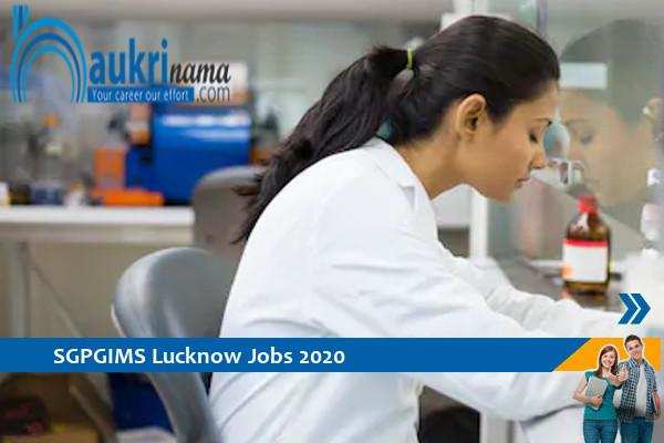 SGPGIMS  Recruitment for the post of lab technician     , Apply Now