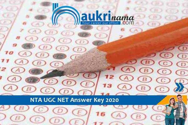 NTA Answer Key 2020- Click here for Answer Key for UGC NET June 2020