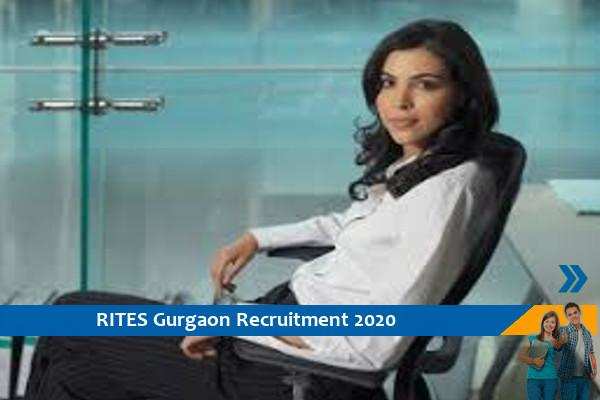 RITES Gurgaon Recruitment for the post of Additional General Manager