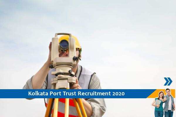 Recruitment of Surveyor Posts in Kolkata Port Trust