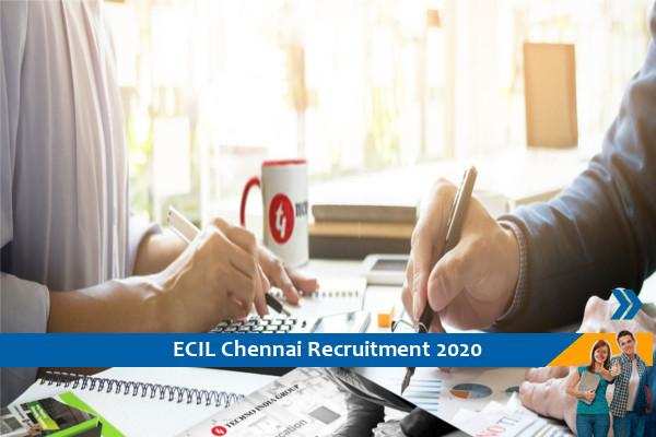 Recruitment to the post of Technical Officer in ECIL Chennai