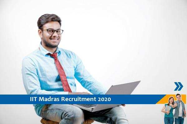 IIT Madras Recruitment for Project Officer