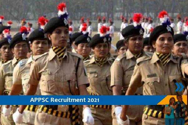 Recruitment to the post of Sub Inspector in APPSC