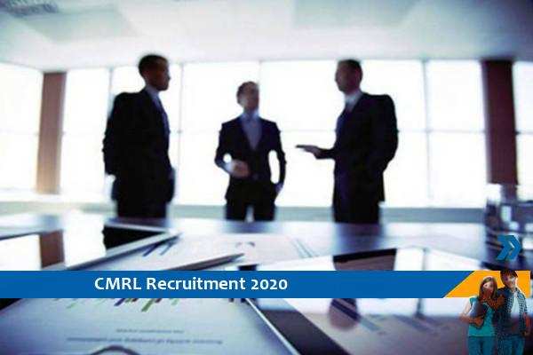 Recruitment to the post of Director Project in CMRL