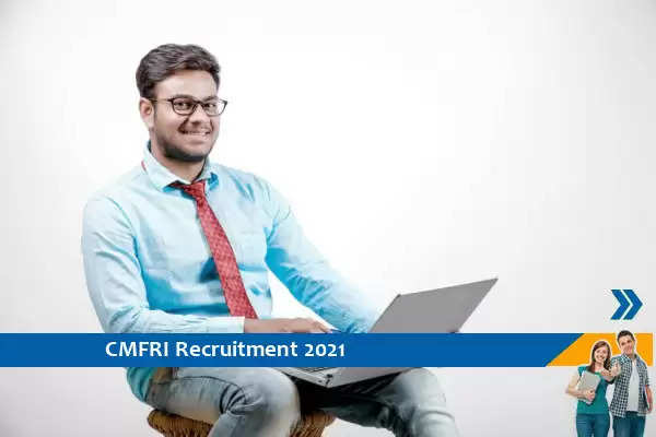 CMFRI Kerala Recruitment for the post of Young Professionals