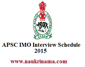 APSC IMO 2015- Interview Schedule Announced