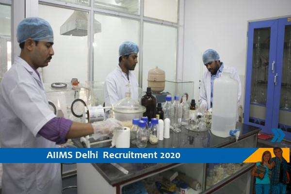 Recruitment to the post of Scientist in AIIMS Delhi