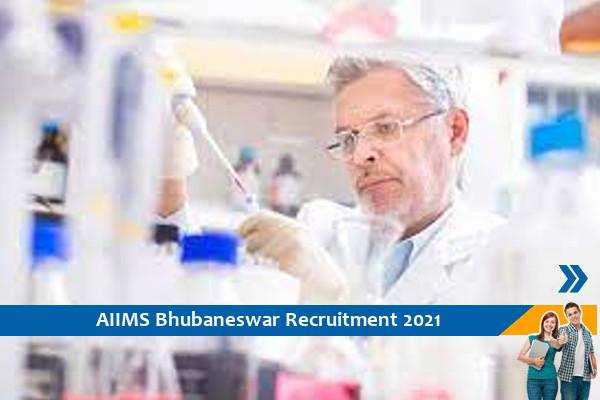 Recruitment of Project Assistant at AIIMS Bhubaneswar