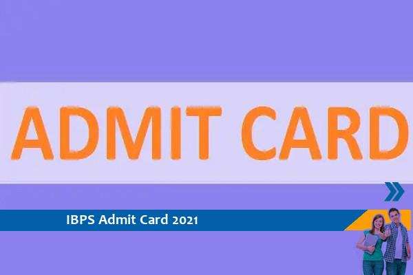 IBPS Admit Card 2021 – Click here for the admit card of Probationary Officer Mains Exam 2021