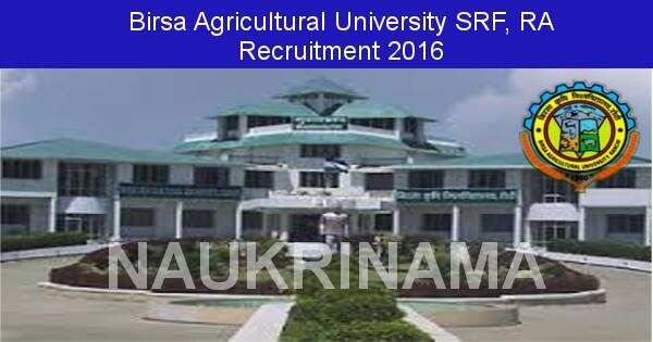 Job Alert: Field Investigator and Various Vacancies in BAU-2016
