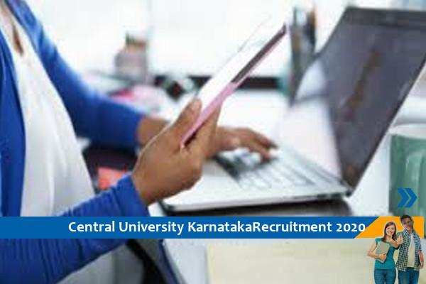 Recruitment for the post of Project Associate in Karnataka Central University