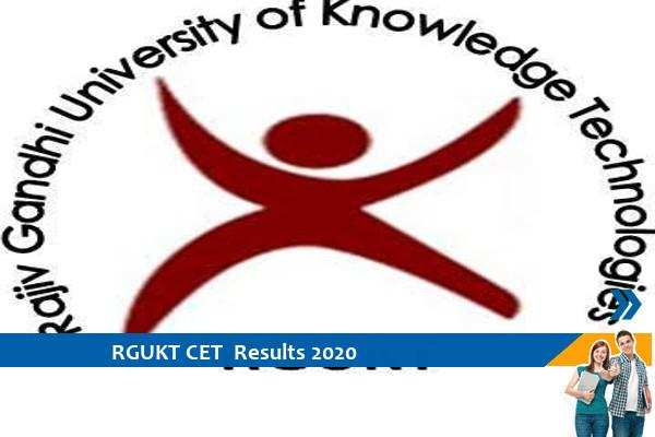 RGUKT Results 2020- CET Exam 2020 result released, click here for the result
