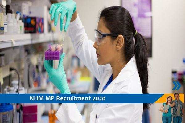 Recruitment to the post of Lab Technician in NHM MP