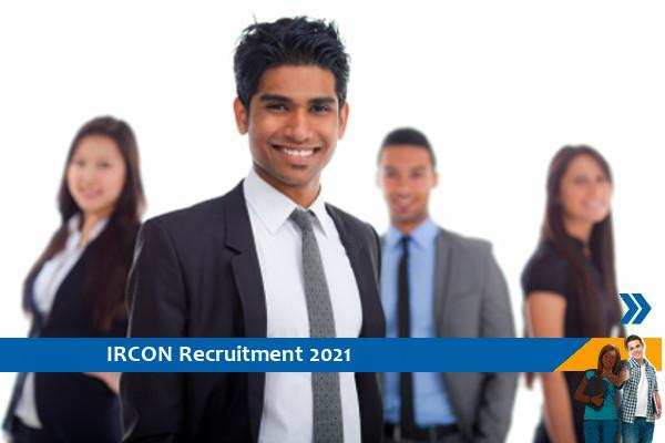 Recruitment to the post of Additional General Manager at IRCON Delhi