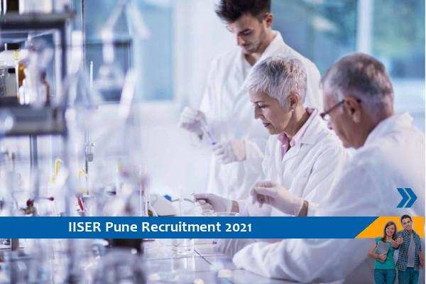 IISER Pune Recruitment for the post of Project Assistant