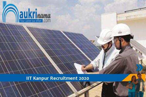 IIT Kanpur  Recruitment for the post of Project Engineer    , Apply Now