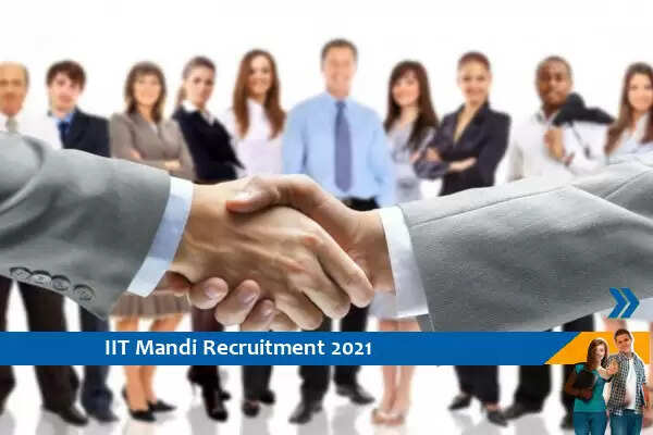 Recruitment for the post of Project Associate in IIT Mandi