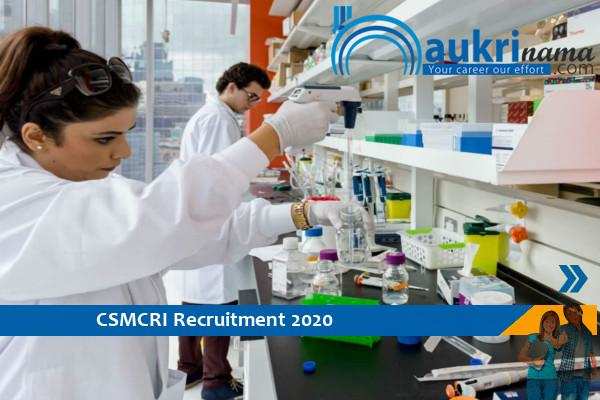 CSMCRI  Recruitment for the post of  Project Associate   , Apply Now