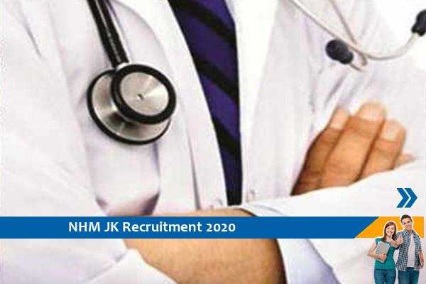 Recruitment to the posts of Community Health Officer in NHM, JK