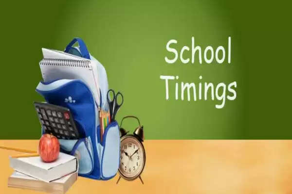 Directorate of Education changed the timing of schools