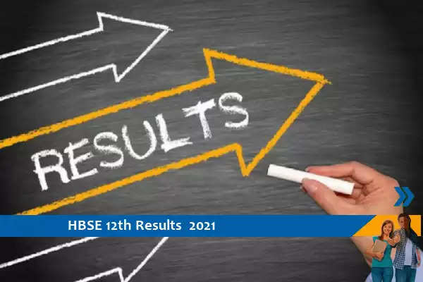 HBSE Board Results 2021- 12th Exam 2021 Result Out, Click Here for Result