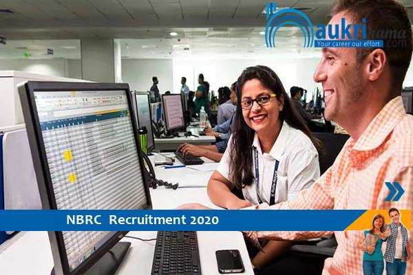 NBRC Gurgaon  Recruitment for the post of   Senior Engineer  , Click here to Apply