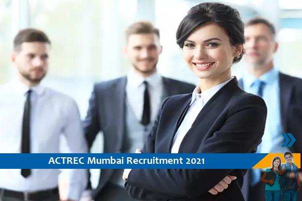 ACTREC Mumbai Recruitment for the post of Statistician