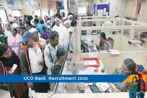 Recruitment for the post of Specialist Officer, UCO Bank