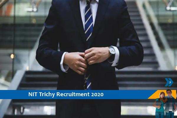 Recruitment for the post of Finance Consultant in NIT Trichy