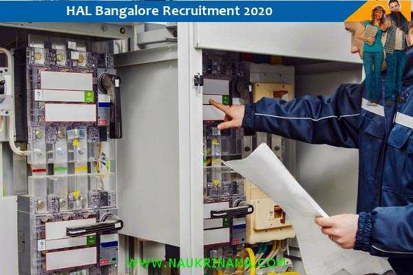 HAL Bangalore     Recruitment for the post of     Diploma Technician        , Apply Now