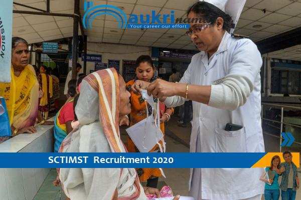 SCTIMST-Social Worker Recruitment 2020