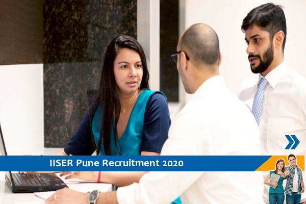 IISER Pune Recruitment as Project Coordinator and Senior Teaching Associate