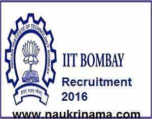 IIT Bombay Jobs 2016 for Sr. Project Technical Assistant, ircc.iitb.ac.in