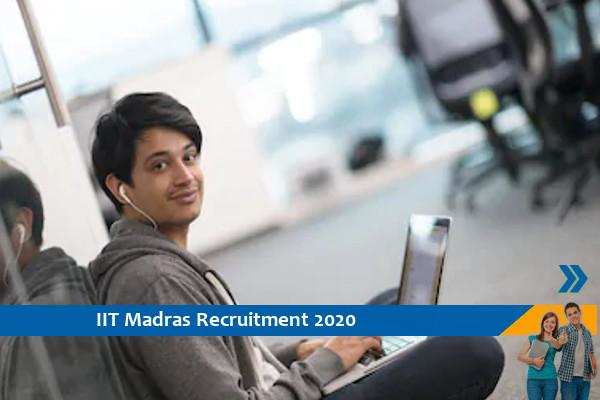 IIT Madras Recruitment for Software Developer