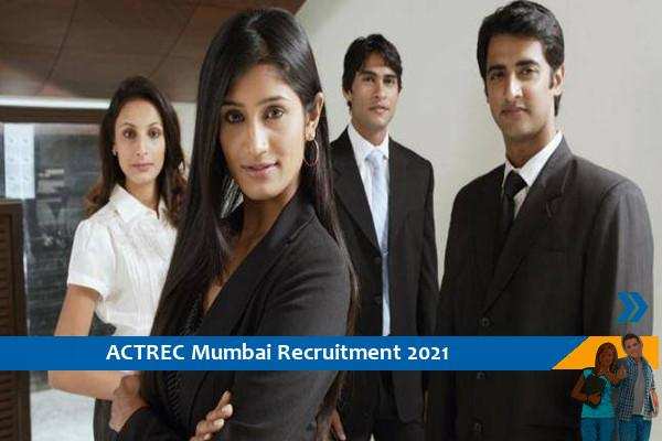 Recruitment for the post of Coordinator in ACTREC Mumbai