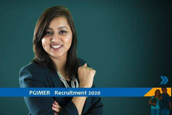 Recruitment of Consultant in PGIMER Chandigarh