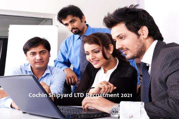 Cochin Shipyard Limited Recruitment for the post of Junior Technical Assistant