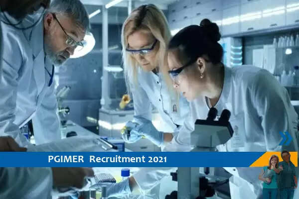 PGIMER Chandigarh Recruitment for the post of Lab Technician