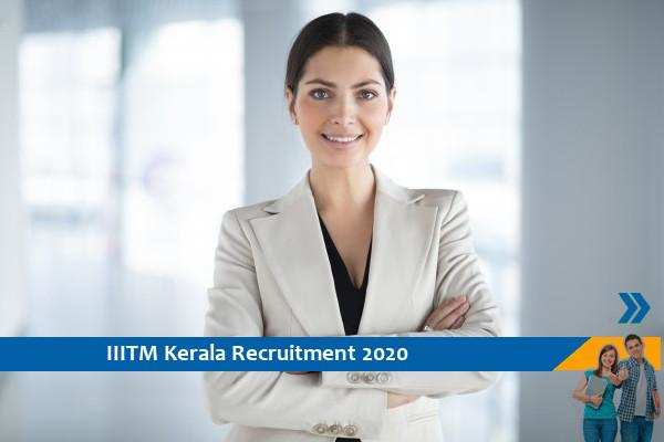 IIITM Kerala Recruitment for Special Officer