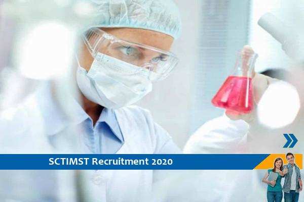 Recruitment to the post of Research Analyst in SCTIMST