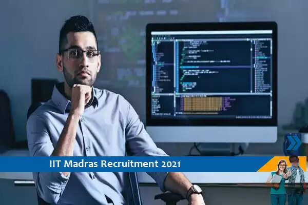 IIT Madras Recruitment for the post of Software Developer