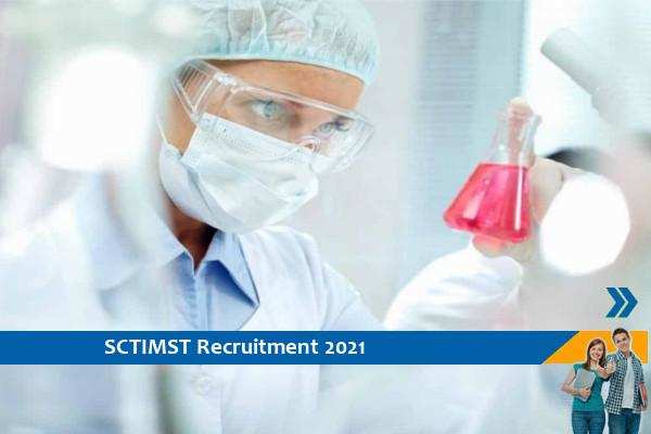 Recruitment to the post of Research Associate in SCTIMST